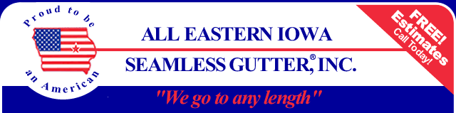 All Eastern Iowa Seamless Gutter Banner