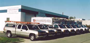 Photo of All Eastern Iowa Seamless Gutter Truck Fleet